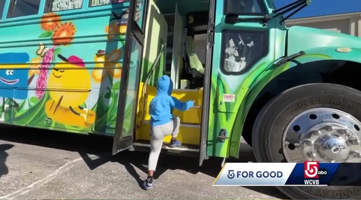 WCVB – 5 for Good: Mobile classroom serves young children living in shelters